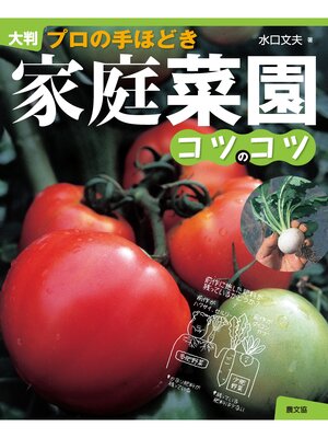 cover image of 大判　プロの手ほどき　家庭菜園コツのコツ